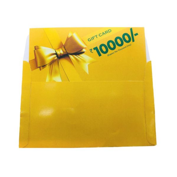 A GIFT CARD OF MUJTABA JEWELLERS